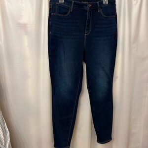 Dark blue size 12 petite jagging Talbots